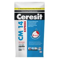 Клей для плитки Церезит CM 14 Extra эластифицированный 5 кг ФОЛ