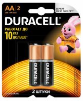 Батарейка Duracell Basic LR06-2BL (АА, 2 шт)