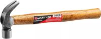 Молоток - гвоздодер 450 г деревянная ручка MIRAX (20233-450)