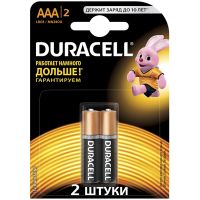Батарейка Duracell Basic LR03-2BL (ААА, 2 шт)