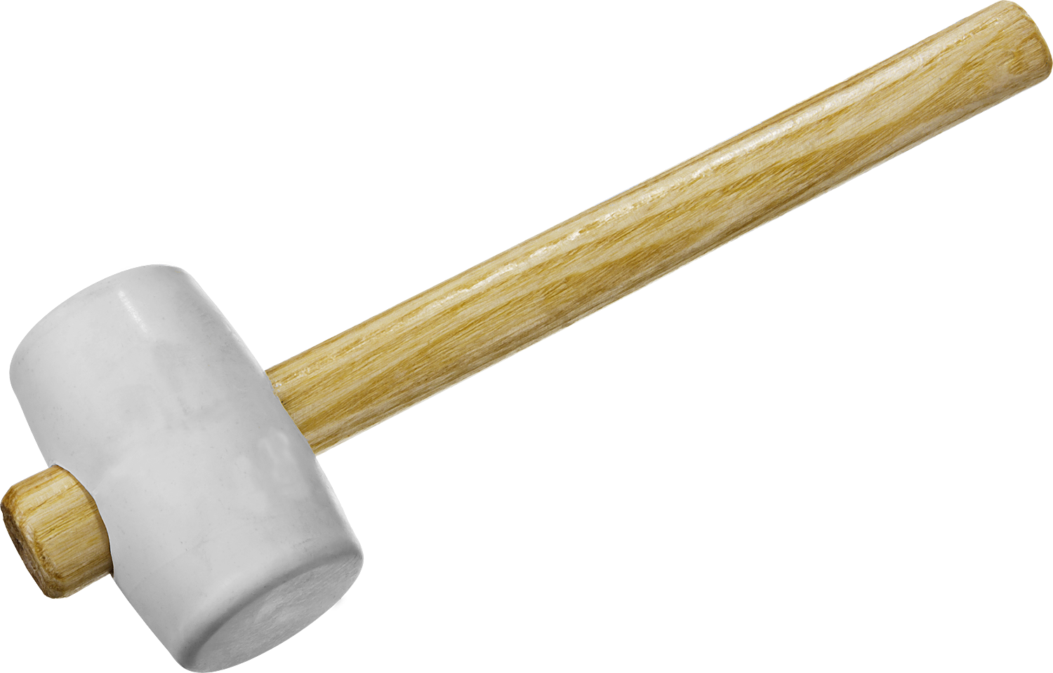 Киянка резиновая 900 гр белая с деревянной ручкой ЗУБР МАСТЕР (20511-900)
