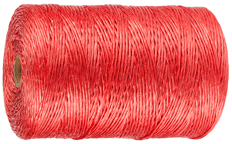 Шпагат п/п 500м 1,8мм (50 кгс; 1,2 ктекс) красный ЗУБР