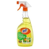 Средство для мытья стекол HELP лимон 0,75 л