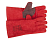 Краги термостойкие с подкладкой 350 мм (красные) STAYER (11334-XL)