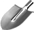 Лопата штыковая "Мастер-НС" из нержавеющей стали без черенка ЗУБР (39440)