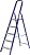 Стремянка стальная  5 ступеней (103см) СИБИН (38803-05)