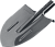 Лопата штыковая без черенка с ребрами жесткости ЗУБР (39414)