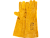 Краги термостойкие с подкладкой 400 мм (желтые) STAYER (11333-XL)